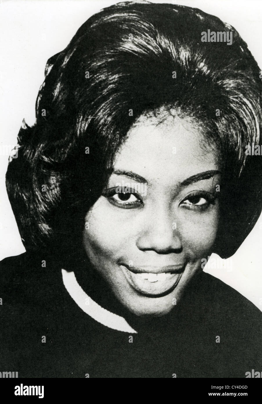 BETTY EVERETT (1939-2001) uns Soul-Sänger und Pianist um 1970 Stockfoto