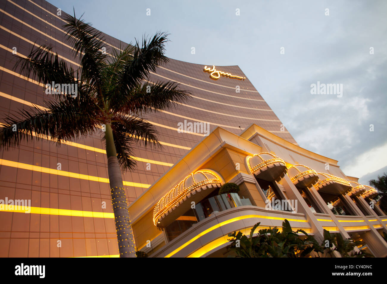 Wynn Hotel und Casino in Macau, China Stockfoto