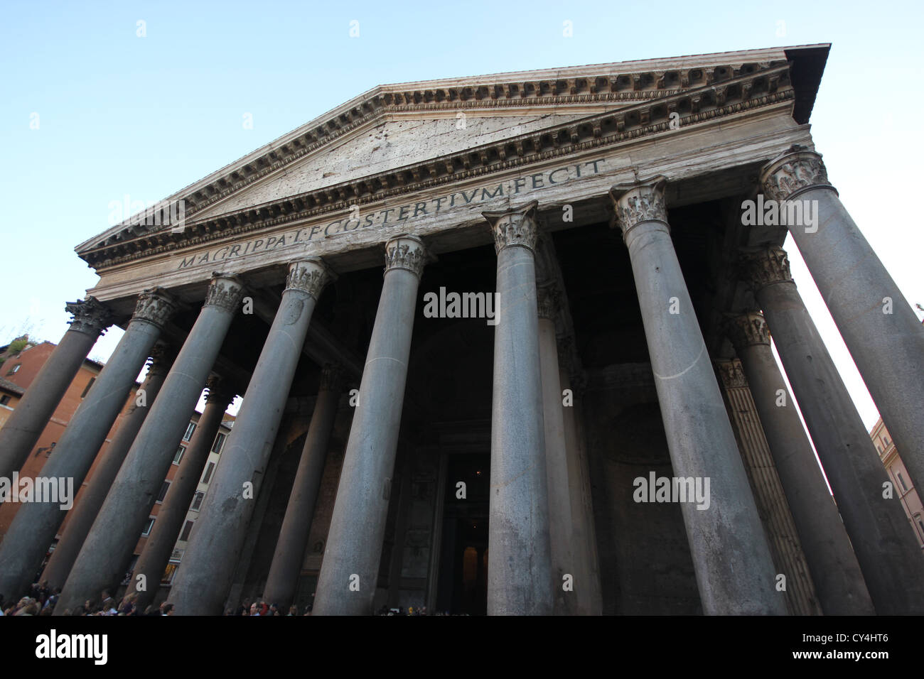 ein schönes Foto von Pantheon, Rom, Geschichte, Reisen, Italien, Photoarkive Stockfoto