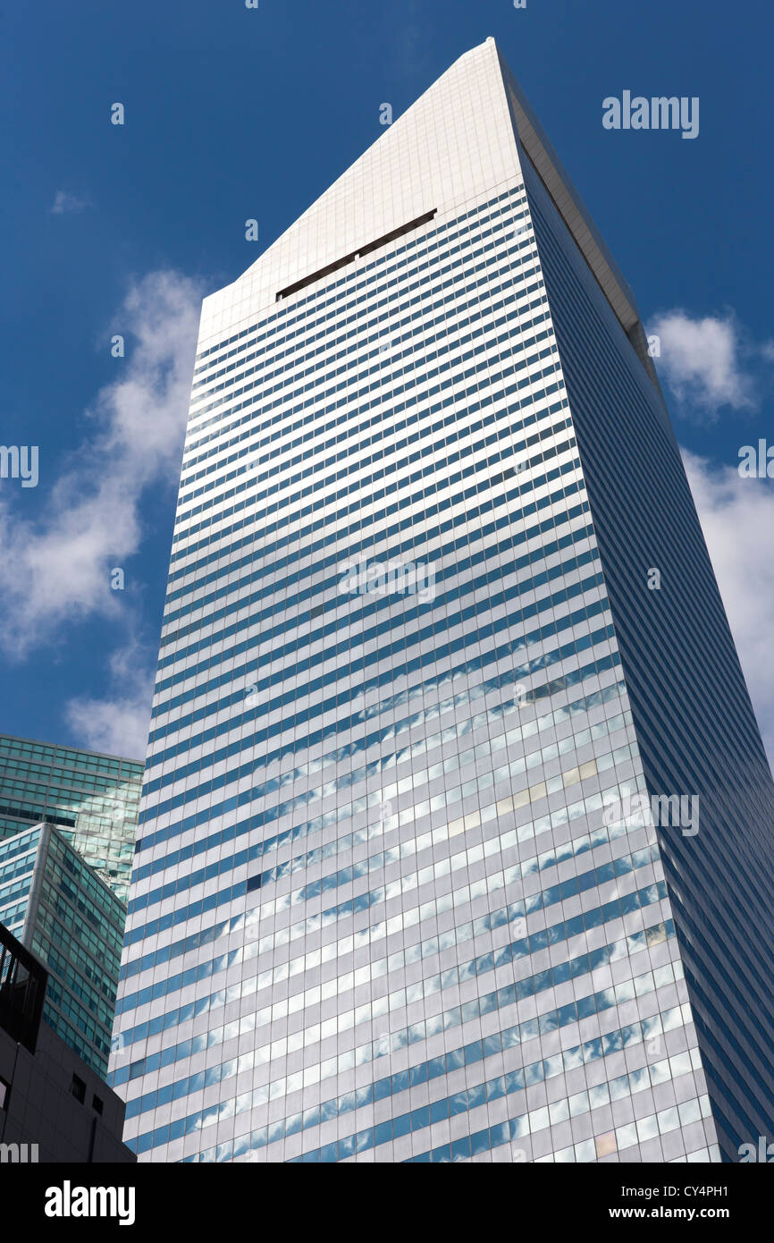 Das Exterieur des Citigroup Center Gebäude in Midtown Manhattan in New York City. Stockfoto