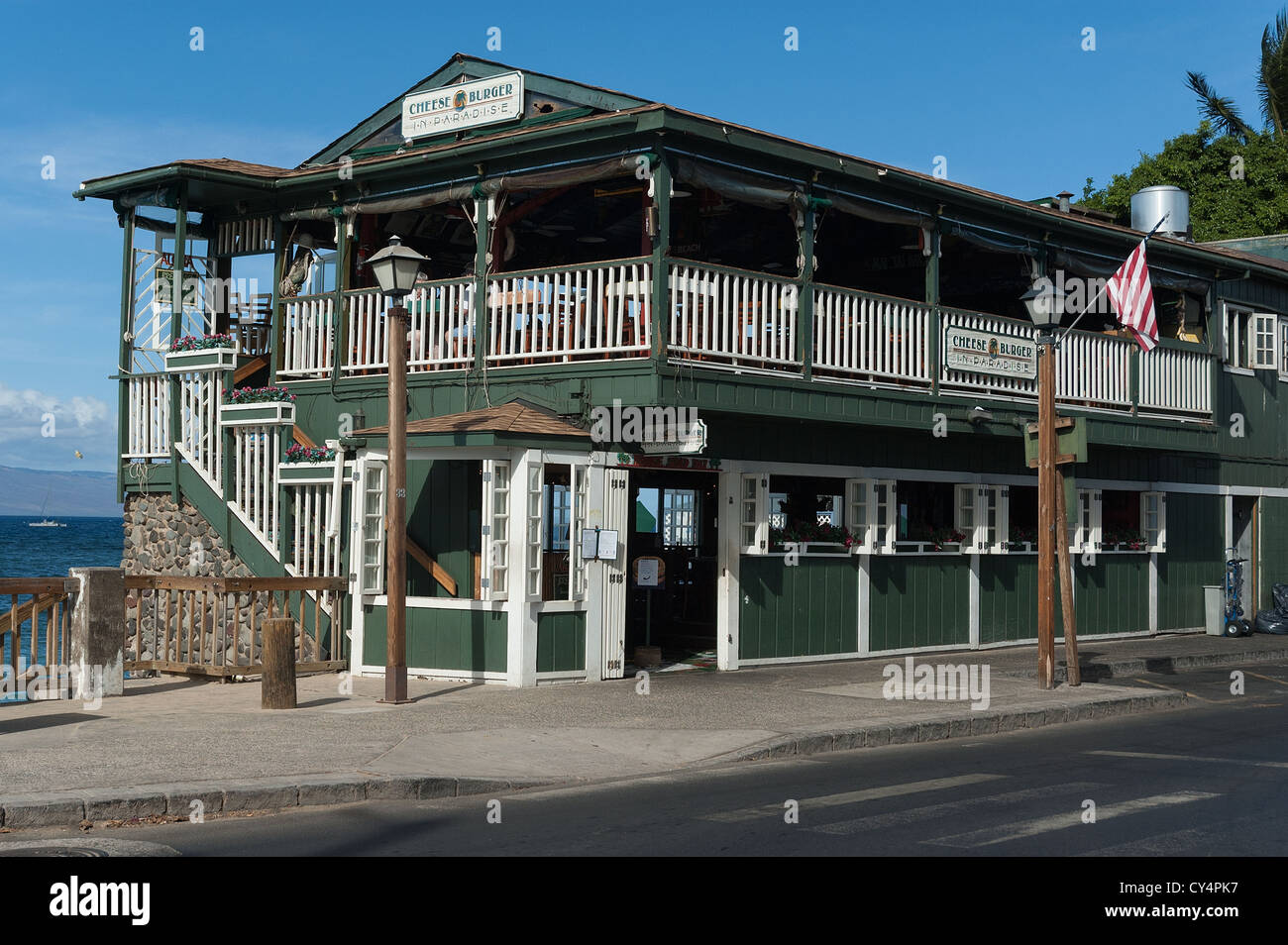Cheeseburger im paradies lahaina Fotos und Bildmaterial in hoher