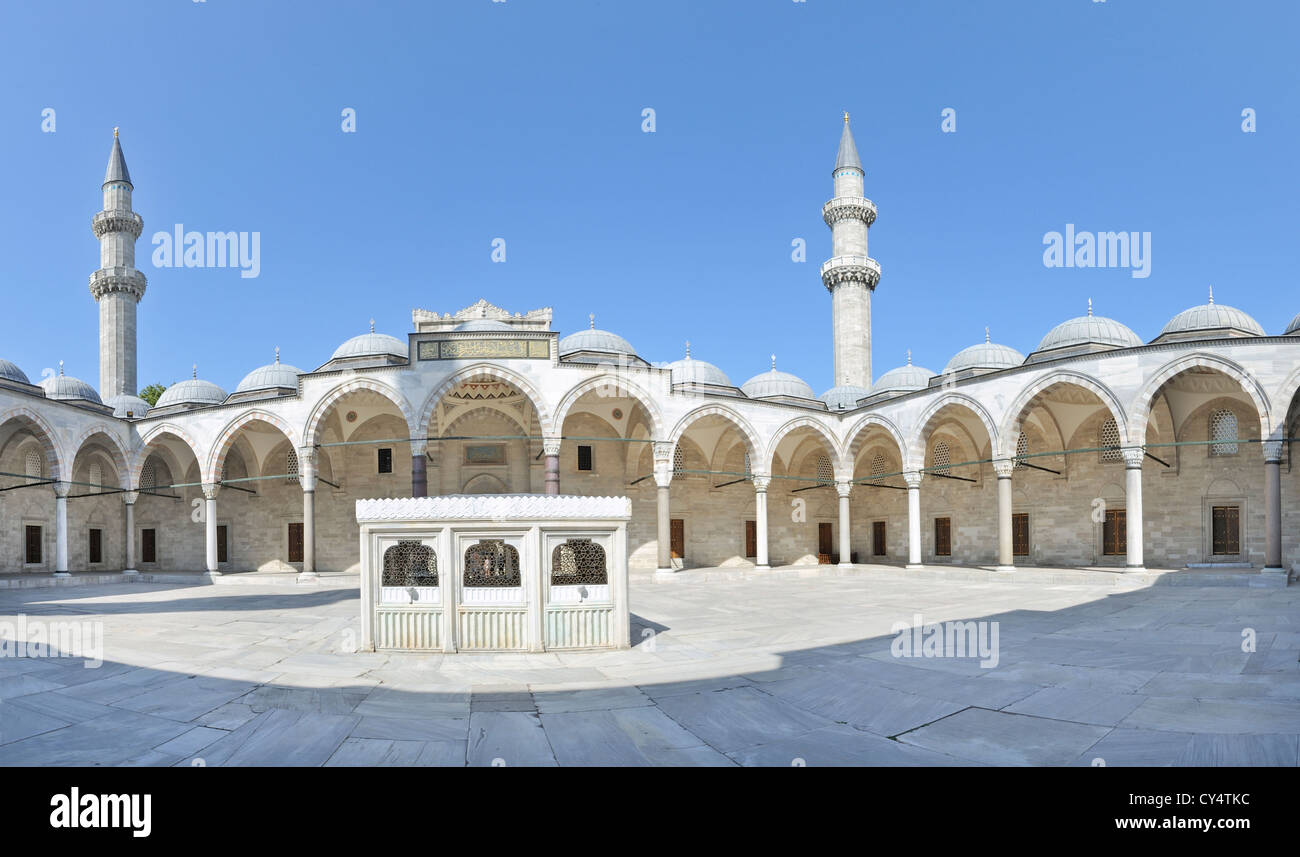 Süleymaniye-Moschee in Istanbul, Türkei Stockfoto