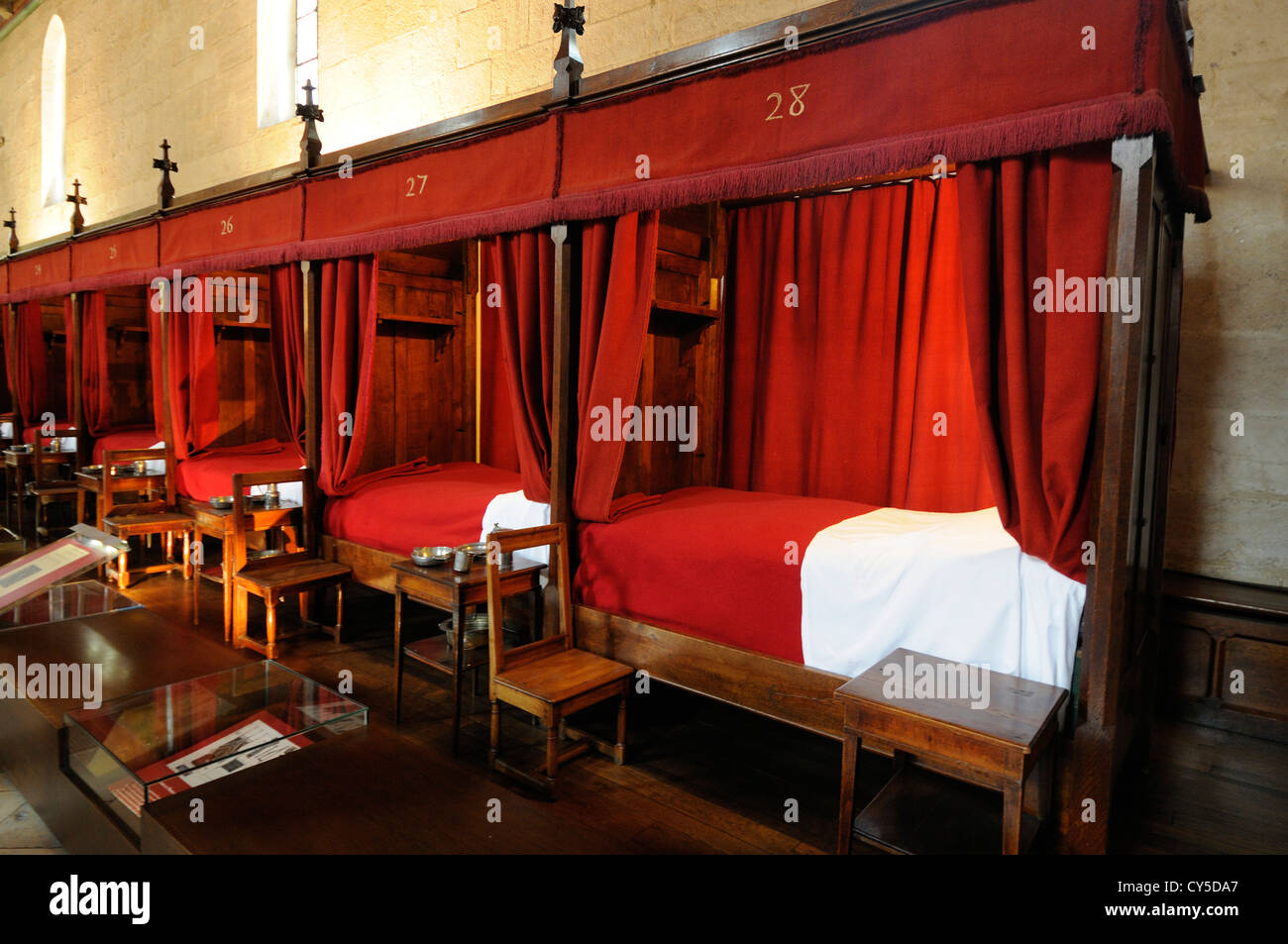 Hospiz von Beaune, Hotel-Dieu, Cote d ' or, Europ, Burgund, Frankreich Stockfoto