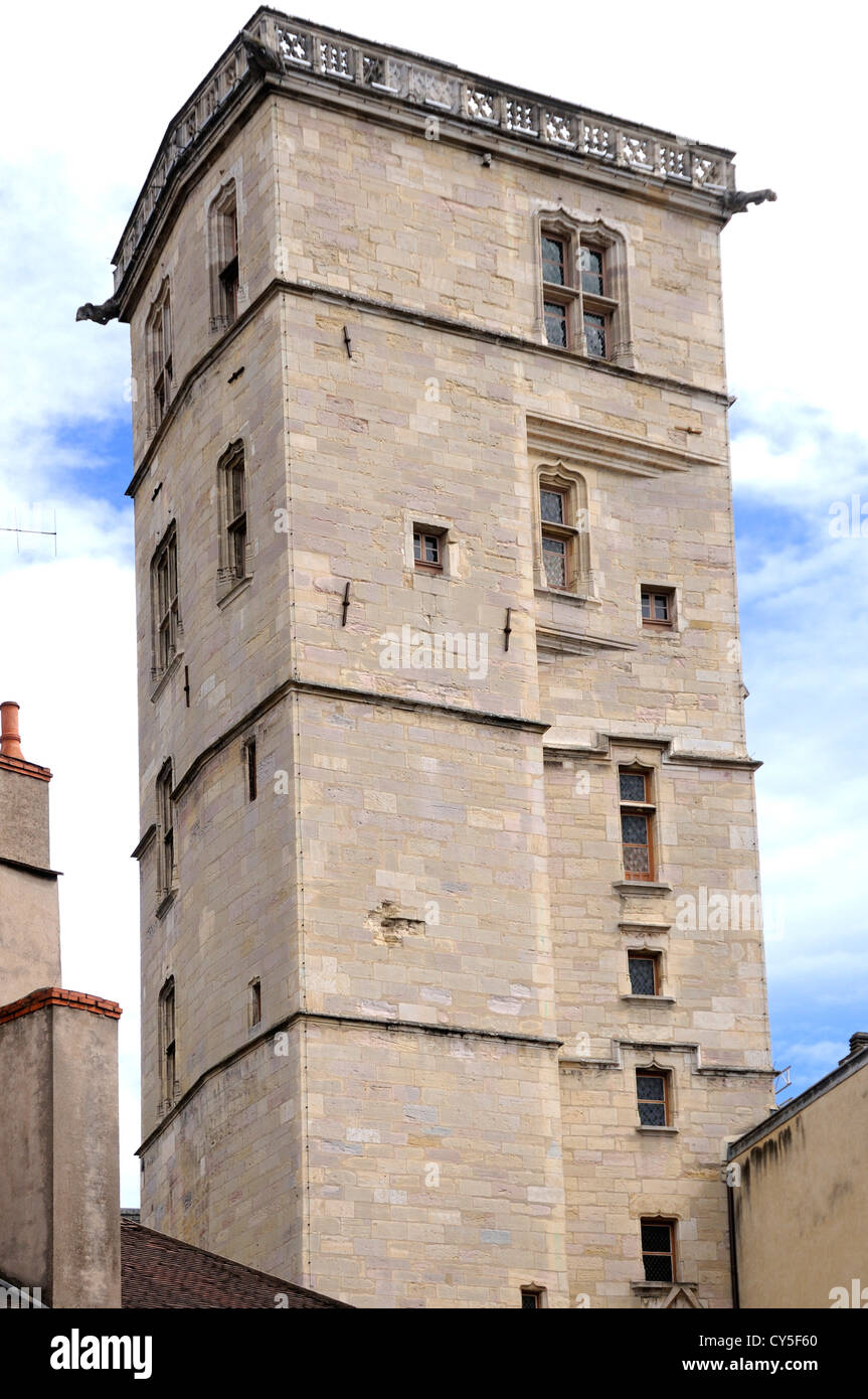 Philippe le Bon Turm, Dijon, Côte-d ' or. Burgund. Frankreich Stockfoto