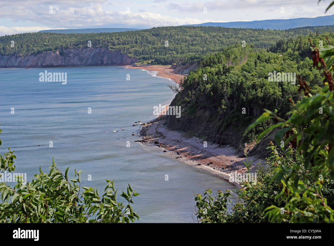 Kanada Nova Scotia Cape Breton Cabot trail Stockfoto