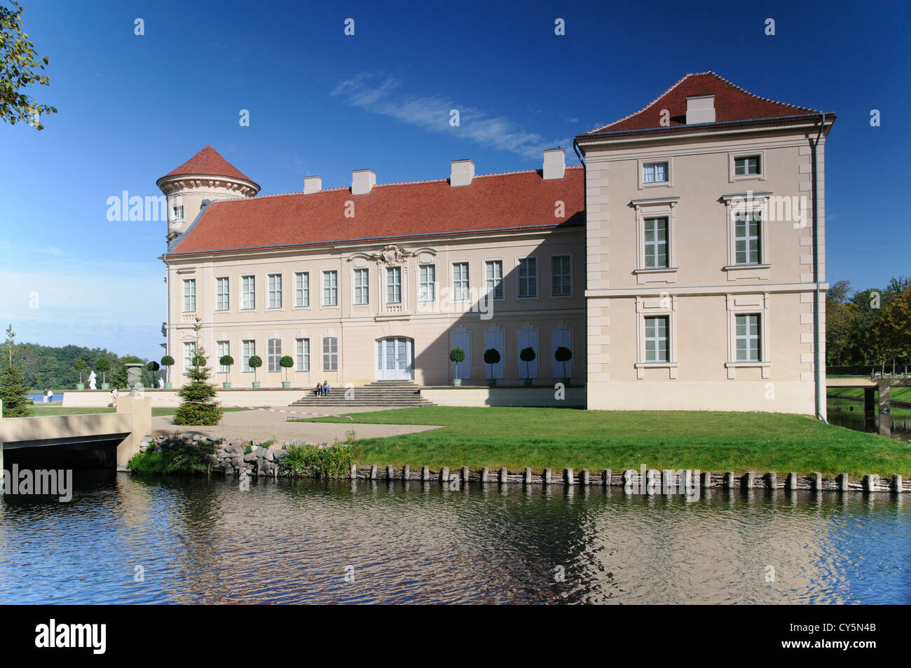 Schloss Rheinsberg (Deutsch: Schloss Rheinsberg), Rheinsberg, Deutschland Stockfoto