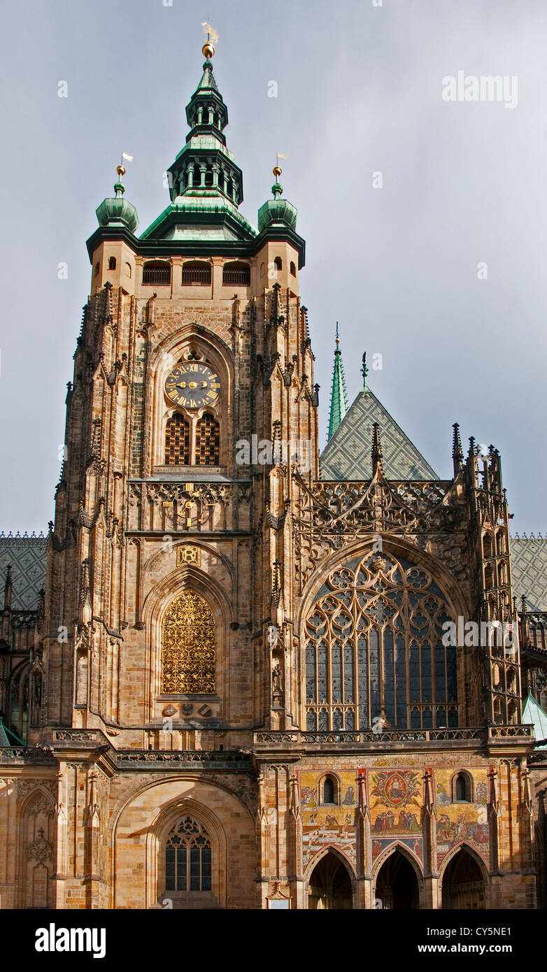 Prager St.-Veits-Dom Stockfoto