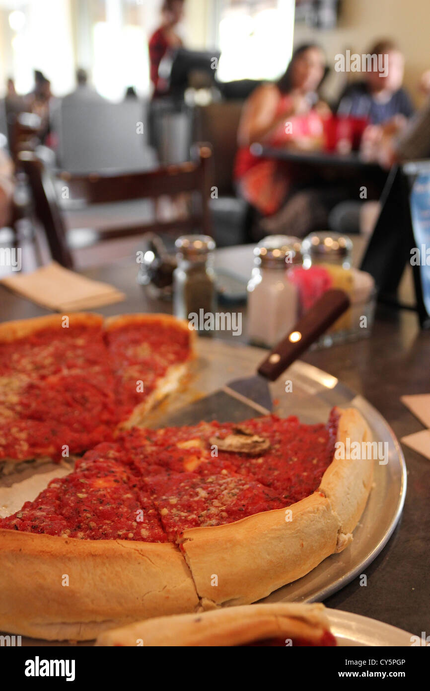 Mangia Pizza, Austin, Texas Stockfoto