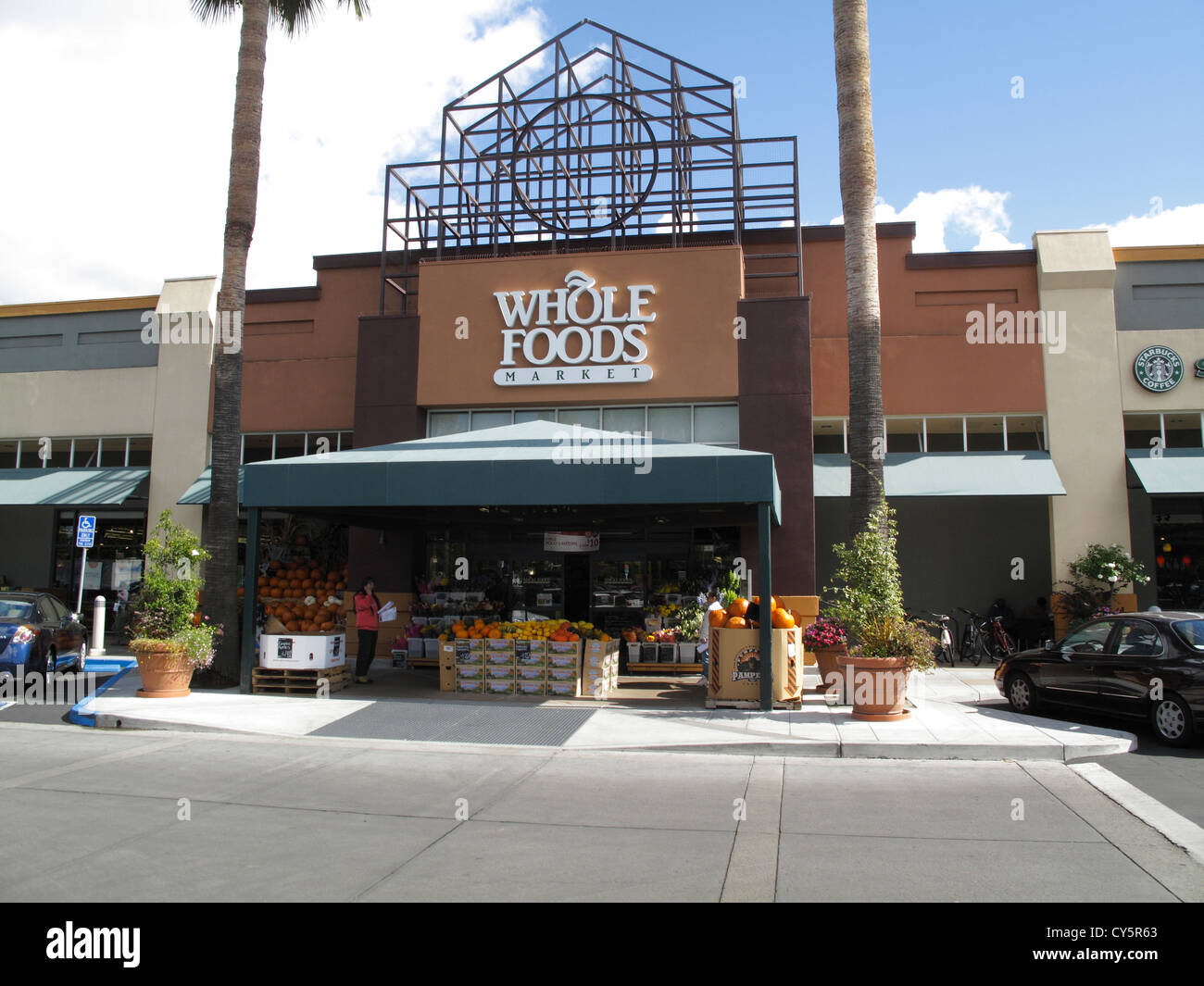 Whole Foods Market in San Jose, Kalifornien Stockfoto
