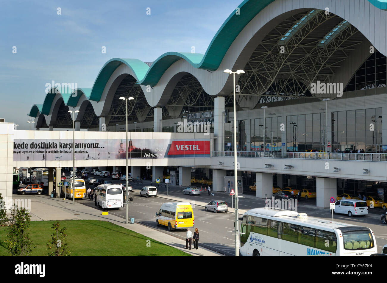 Sabiha Gokcen Airport (SAW), Istanbul, Anatolien, Türkei. Stockfoto