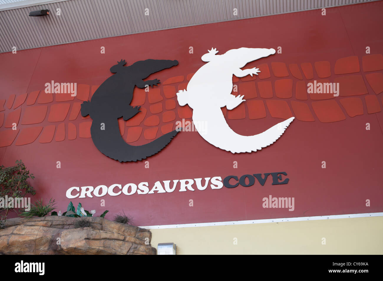 Crocosaurus Cove im Stadtzentrum von Darwin, Northern Territory, Australien. Stockfoto