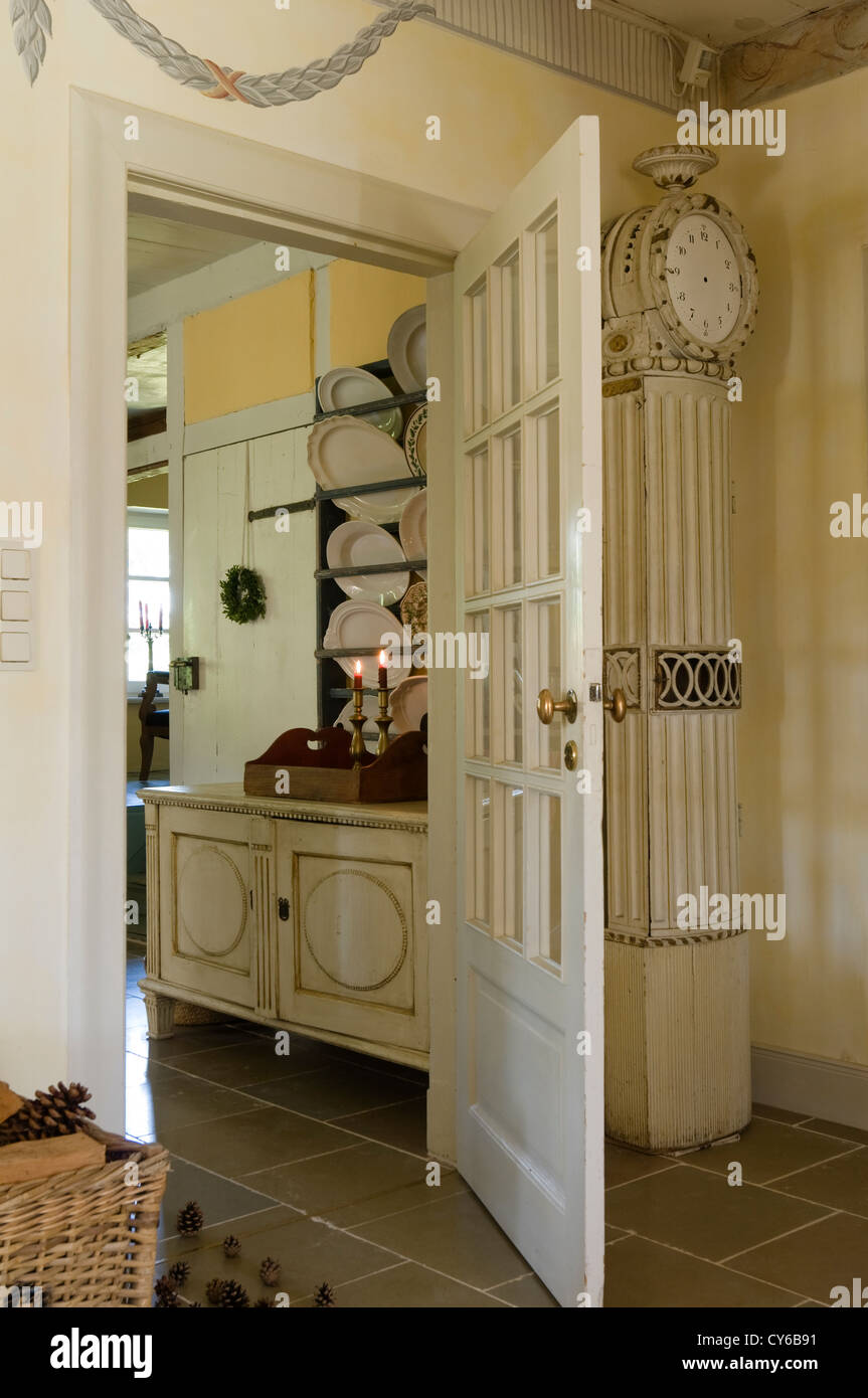 Deutsches Bauernhaus Restaurierung der 1820er Jahre aus Stockfoto