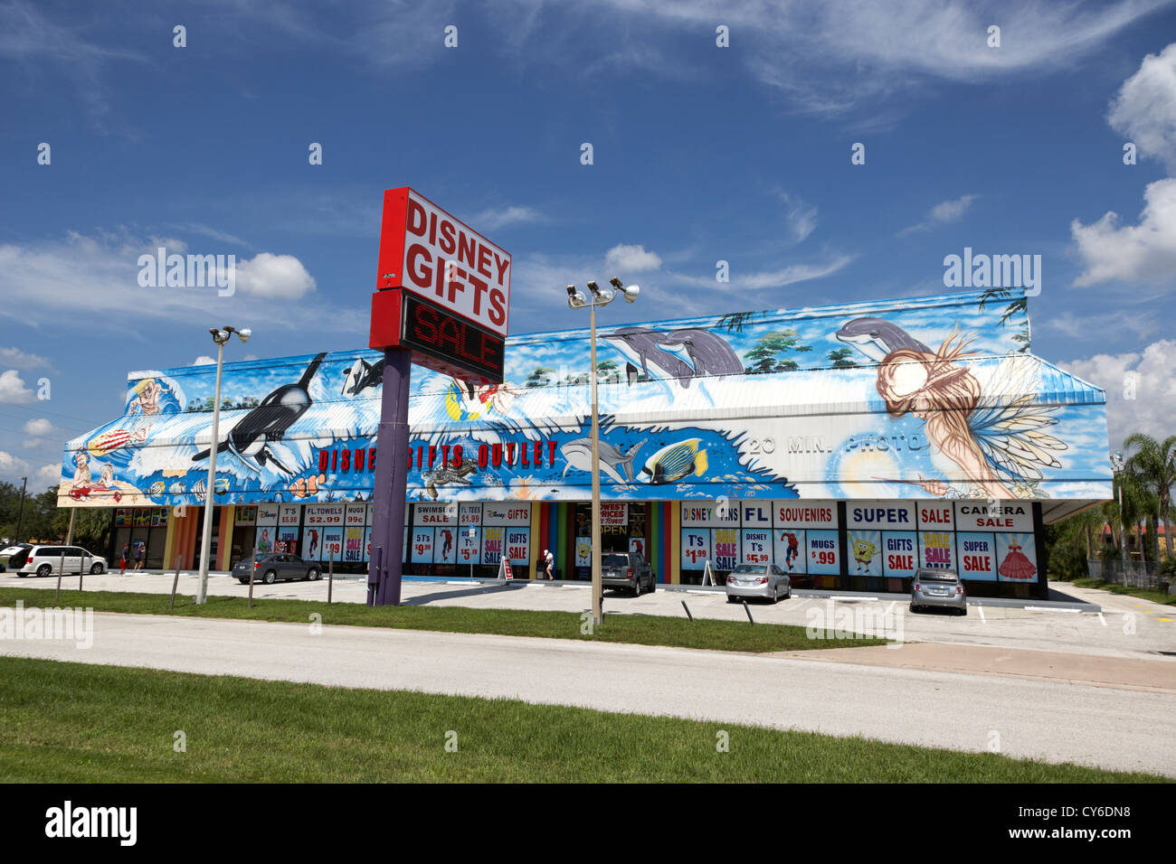 Disney Geschenke speichern in Kissimmee Florida usa Stockfoto