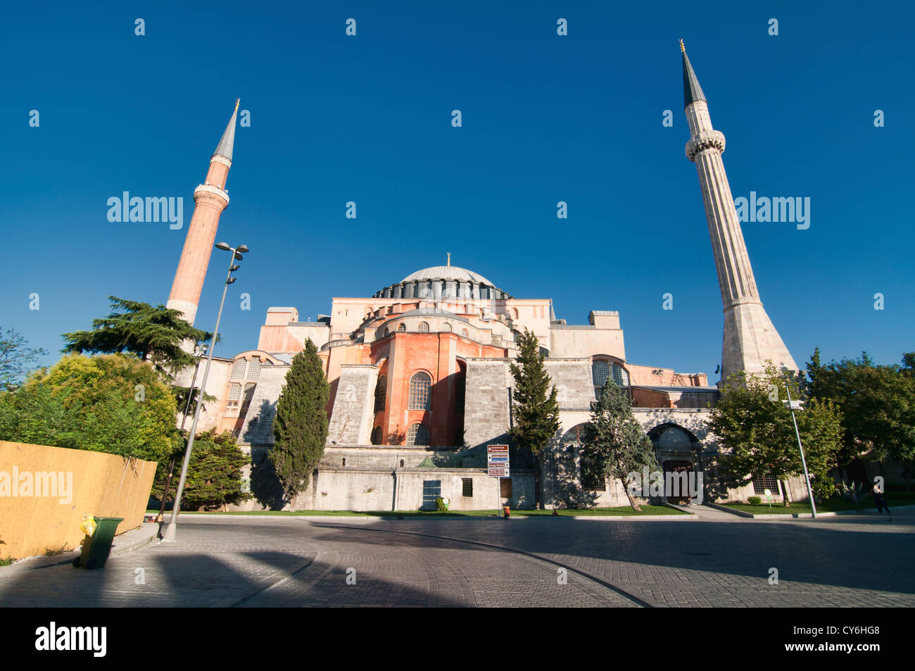 Die Hagia Sophia (Aghia Sophia), Symbol für Istanbul, Türkei Stockfoto