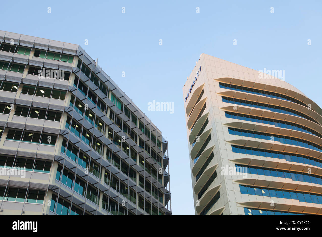 Hohe Gebäude in der Stadt Darwin, Northern Territory, Australien Stockfoto