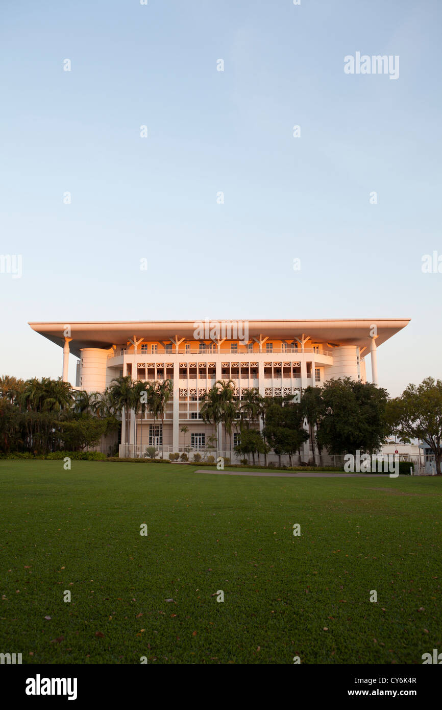NT Parlamentsgebäude in Darwin, Northern Territory, Australien. Stockfoto