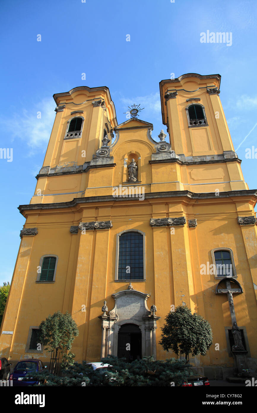 Ungarn, Eger, Franziskanerkirche Stockfoto