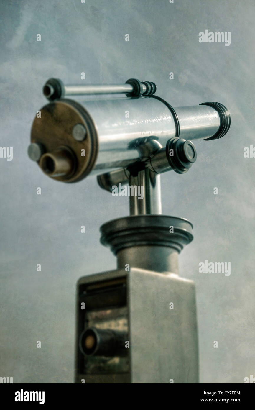 ein Teleskop Stockfoto
