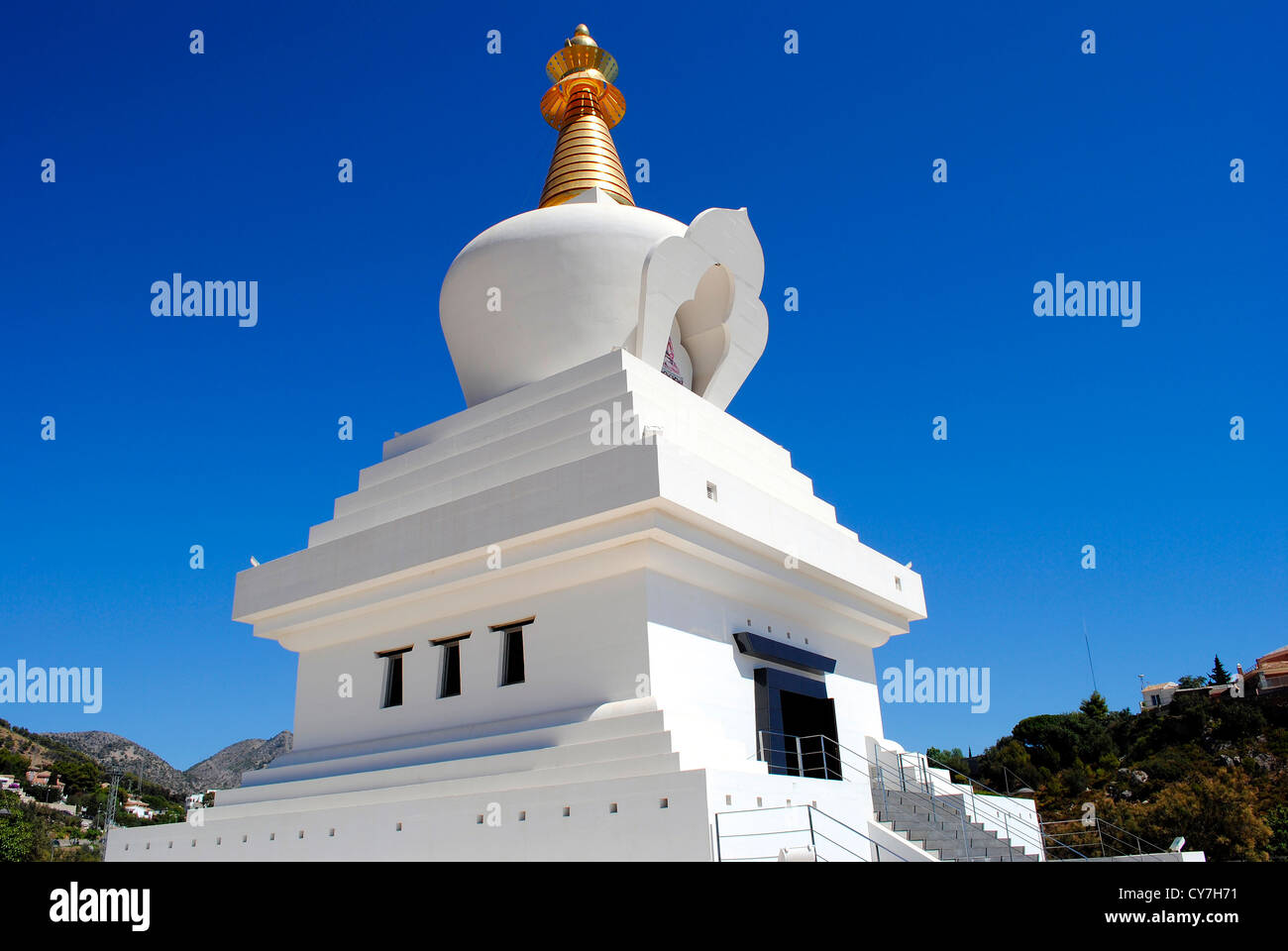 Der buddhistische Tempel Stockfoto