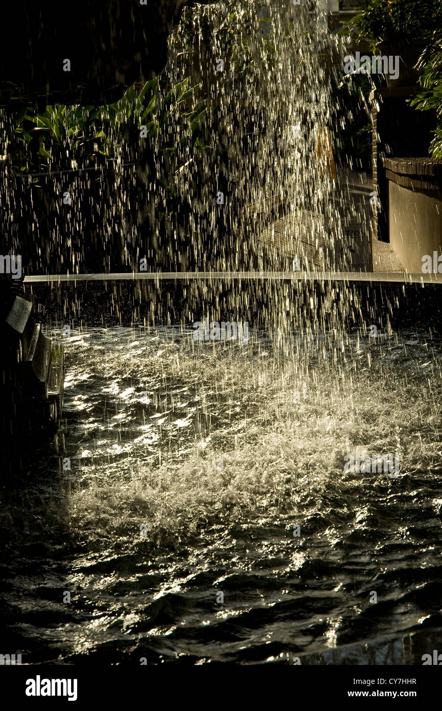 Wasser-Brunnen-Detail Stockfoto