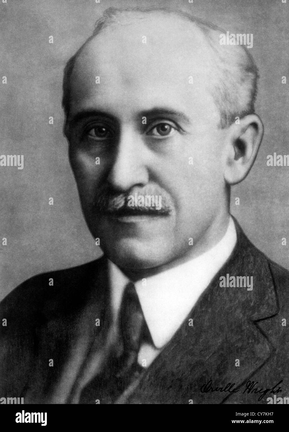 Orville Wright (1871-1948), Portrait Stockfoto Orville Wright (1871-1948), Portrait Stockfoto