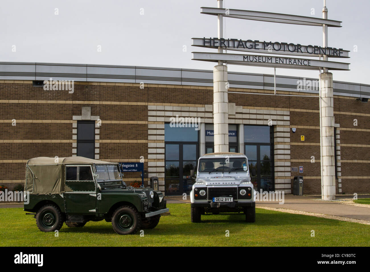 England Warwickshire Gaydon Heritage Motor Centre Stockfoto