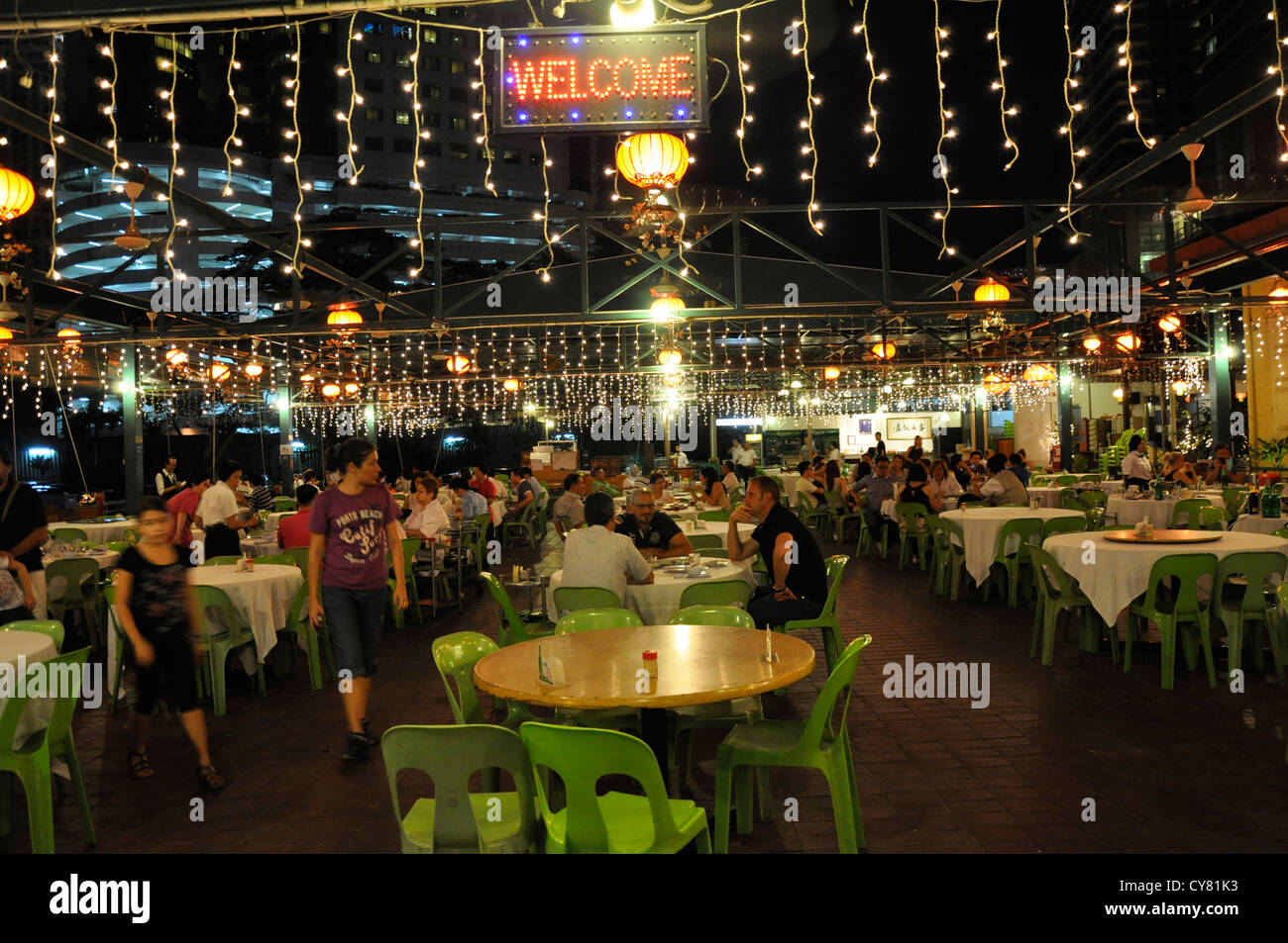 Haka chinesisches Restaurant in Kuala Lumpur Malaysia Stockfoto