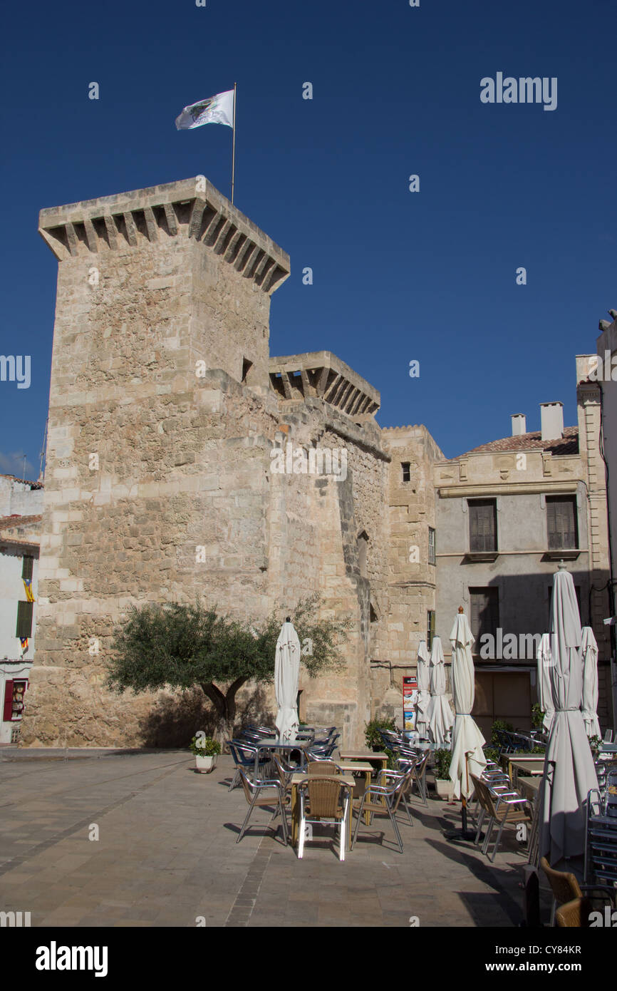 Porta de Sant Roc Mahon Mao Menorca Spanien Stockfoto