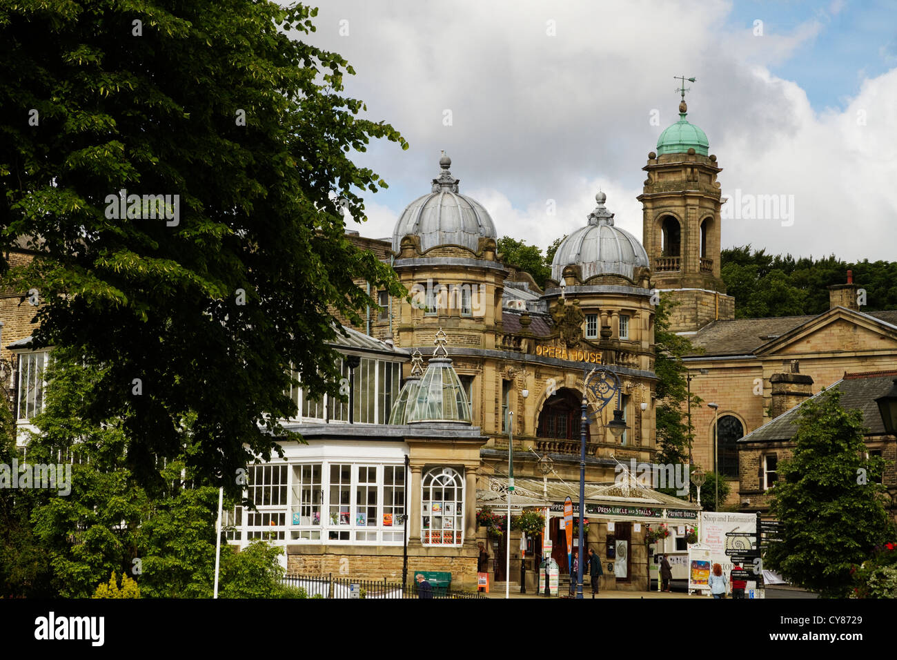 Das Opera House, Heimat des Opernfestivals in Buxton, Buxton Derbyshire Stockfoto