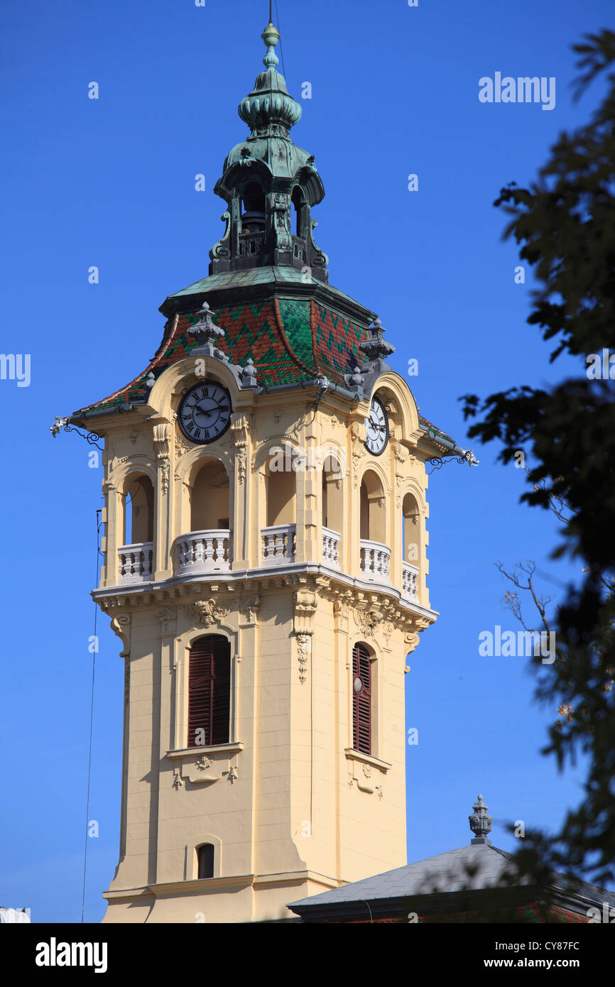 Szeged, Ungarn Széchenyi-Platz, Rathaus, Stockfoto