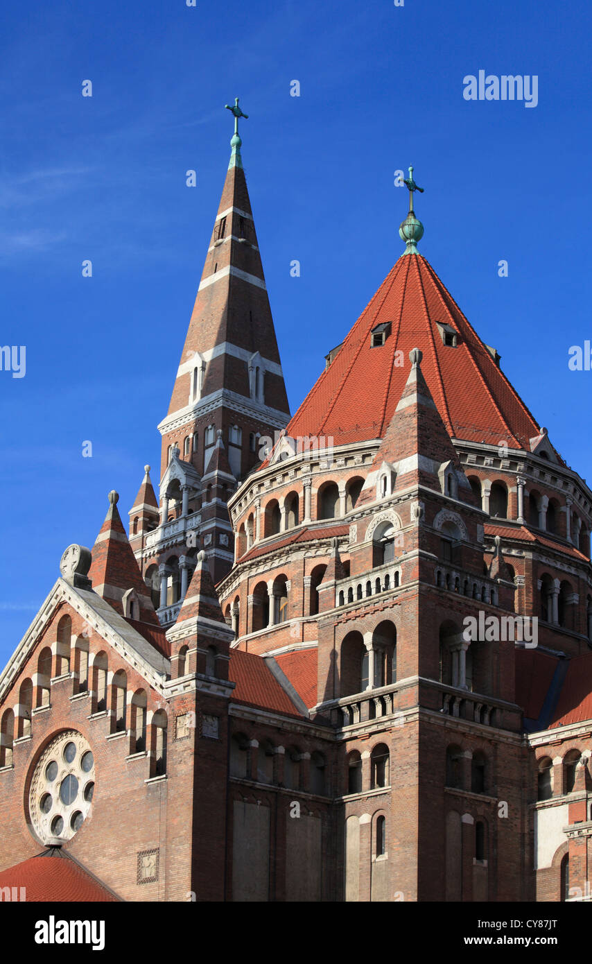 Ungarn, Szeged, Votivkirche, Kathedrale, Stockfoto