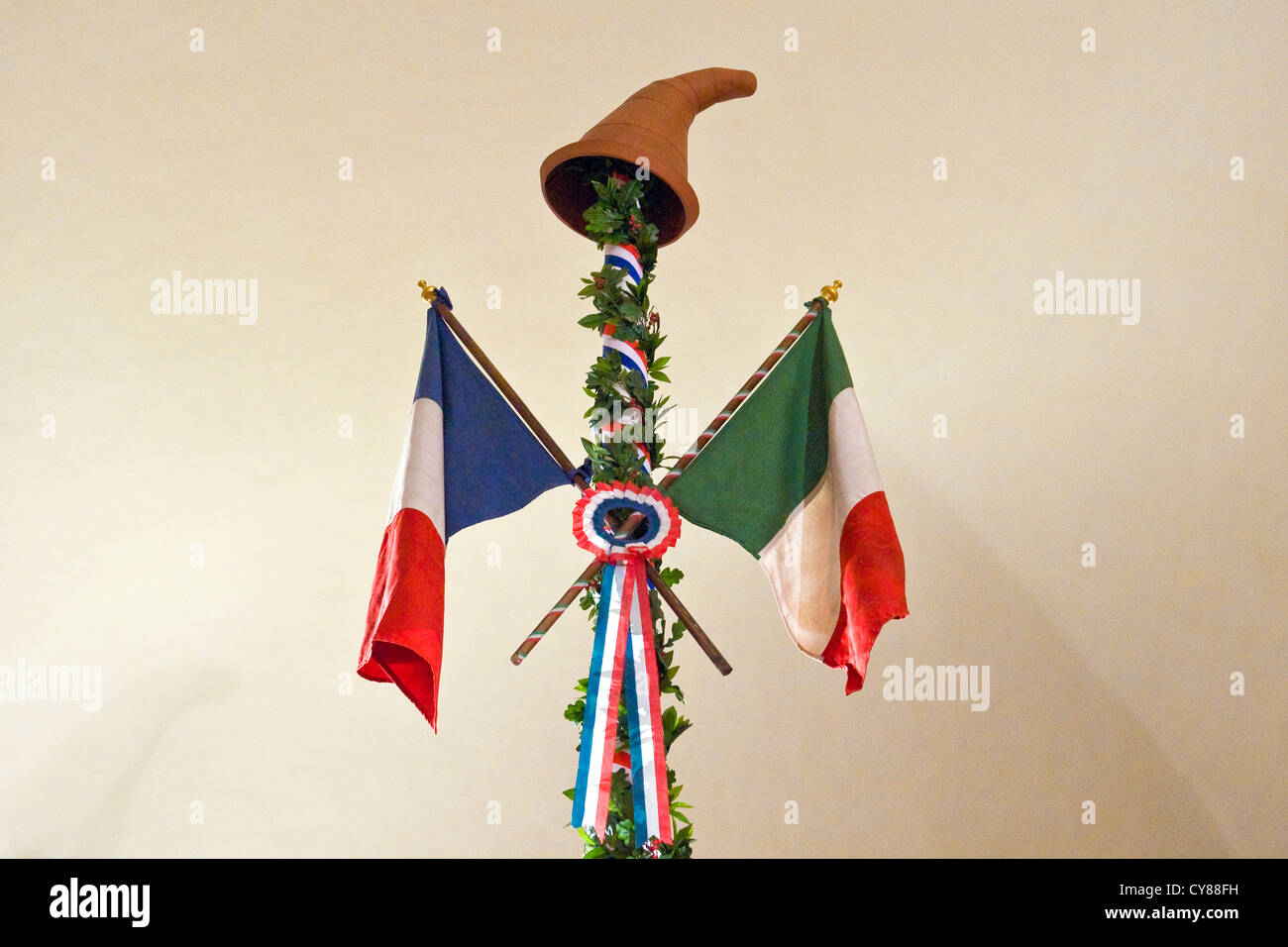 Italien, Piemont, Turin, Carignano Palace, National Museum des italienischen Risorgimento Stockfoto