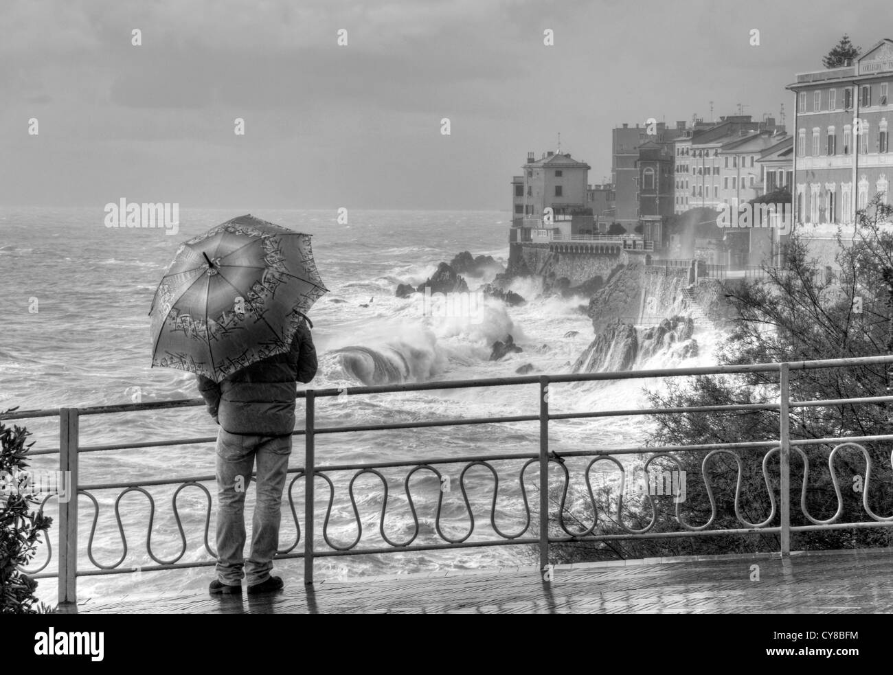 Nervi Stockfoto