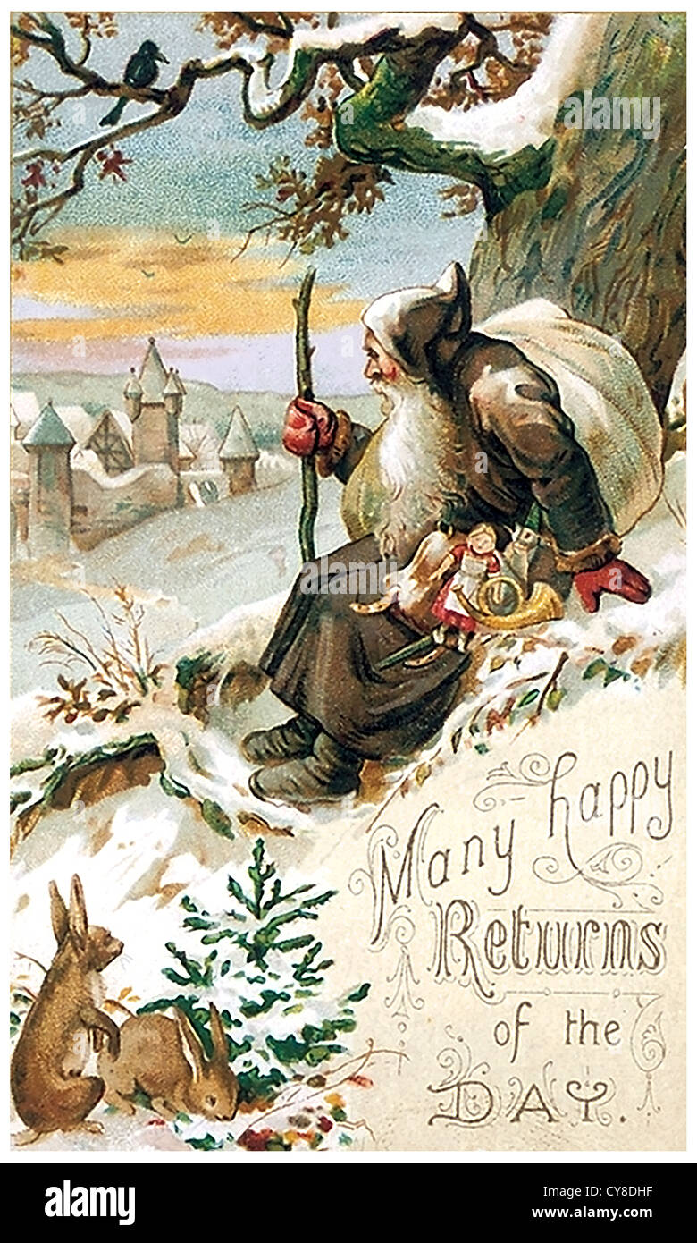 Ruhe in einer Winterlandschaft Stockfoto