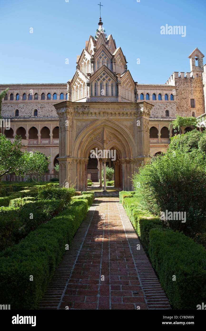 Kloster von Santa Maria de Guadalupe, Provinz Extremadura, Spanien Stockfoto