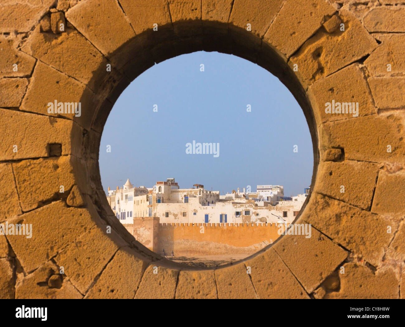 Alle Altstadt rund um Medina, Essaouira, Marokko Stockfoto