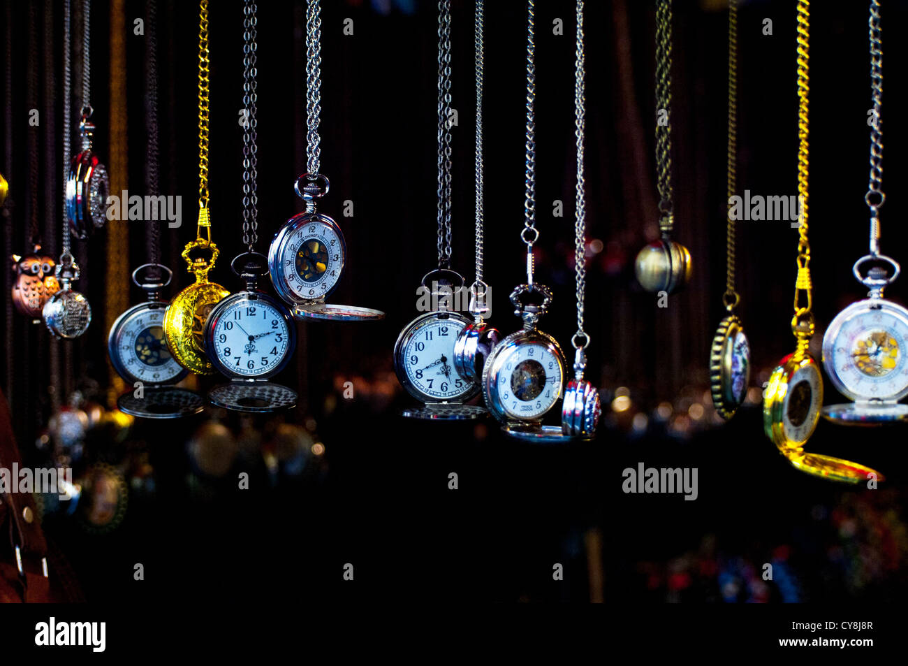 Taschenuhren Stockfoto