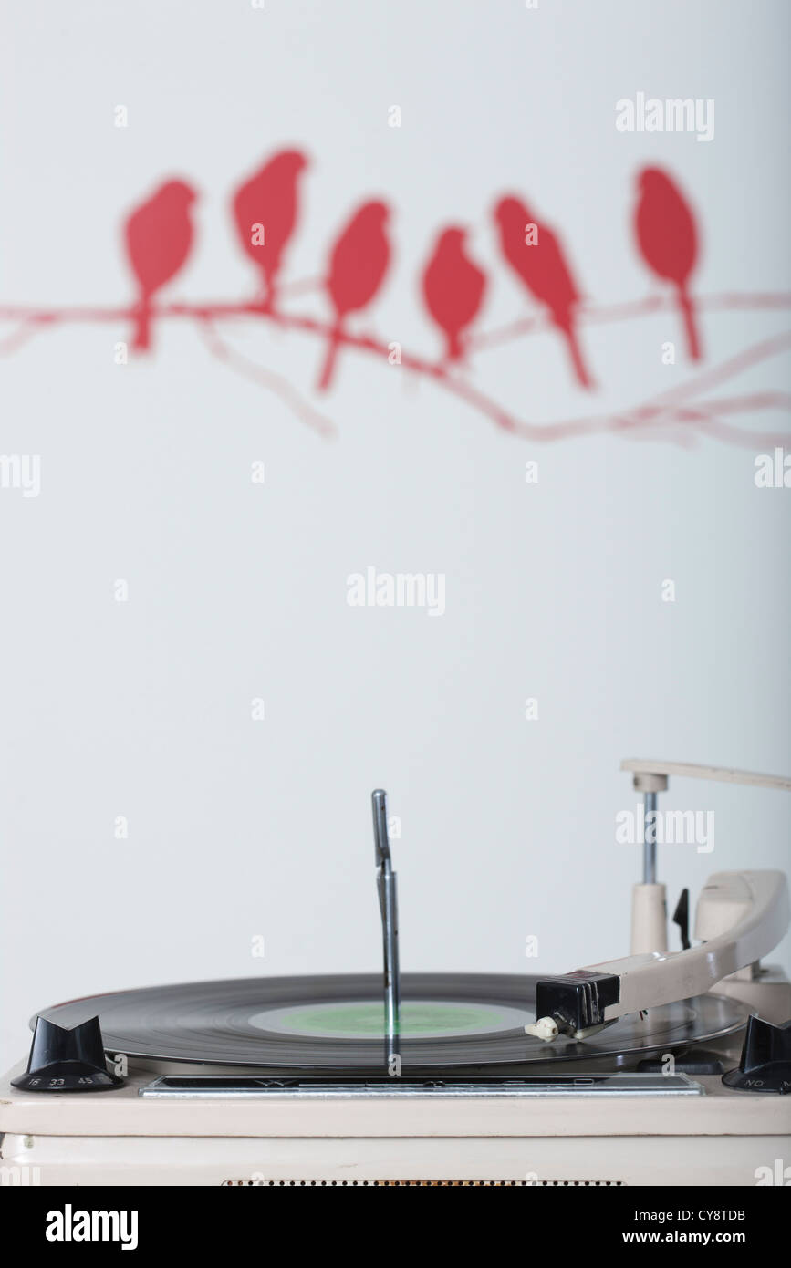 Plattenspieler Stockfoto