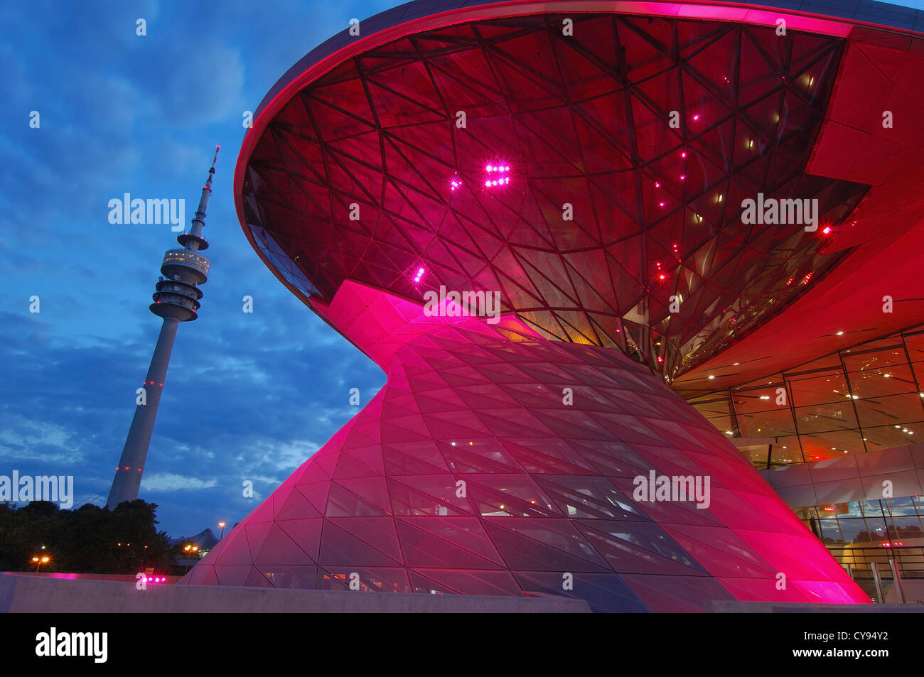 München, BMW Welt, BMW Welt, Bayern, Deutschland, Europa Stockfoto