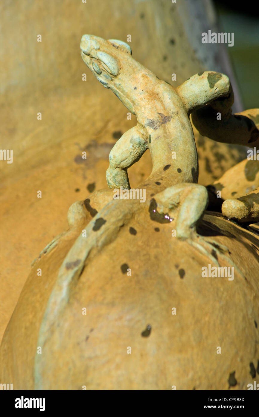 Quelle des Glaubens Skulptur des schwedischen Bildhauers Carl Milles im National Memorial Park in Falls Church, VA. Stockfoto