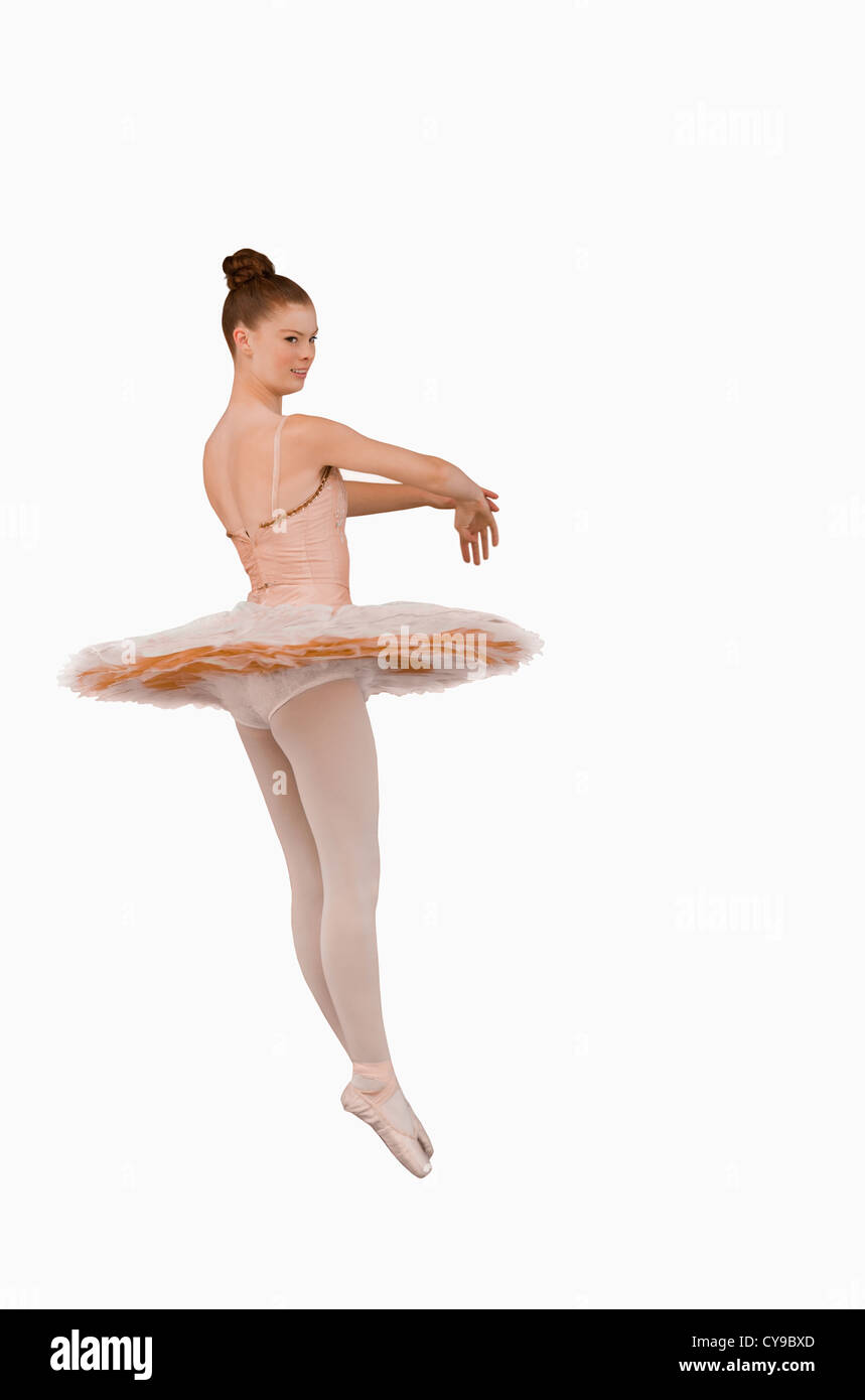 Drehenden ballerina Stockfoto