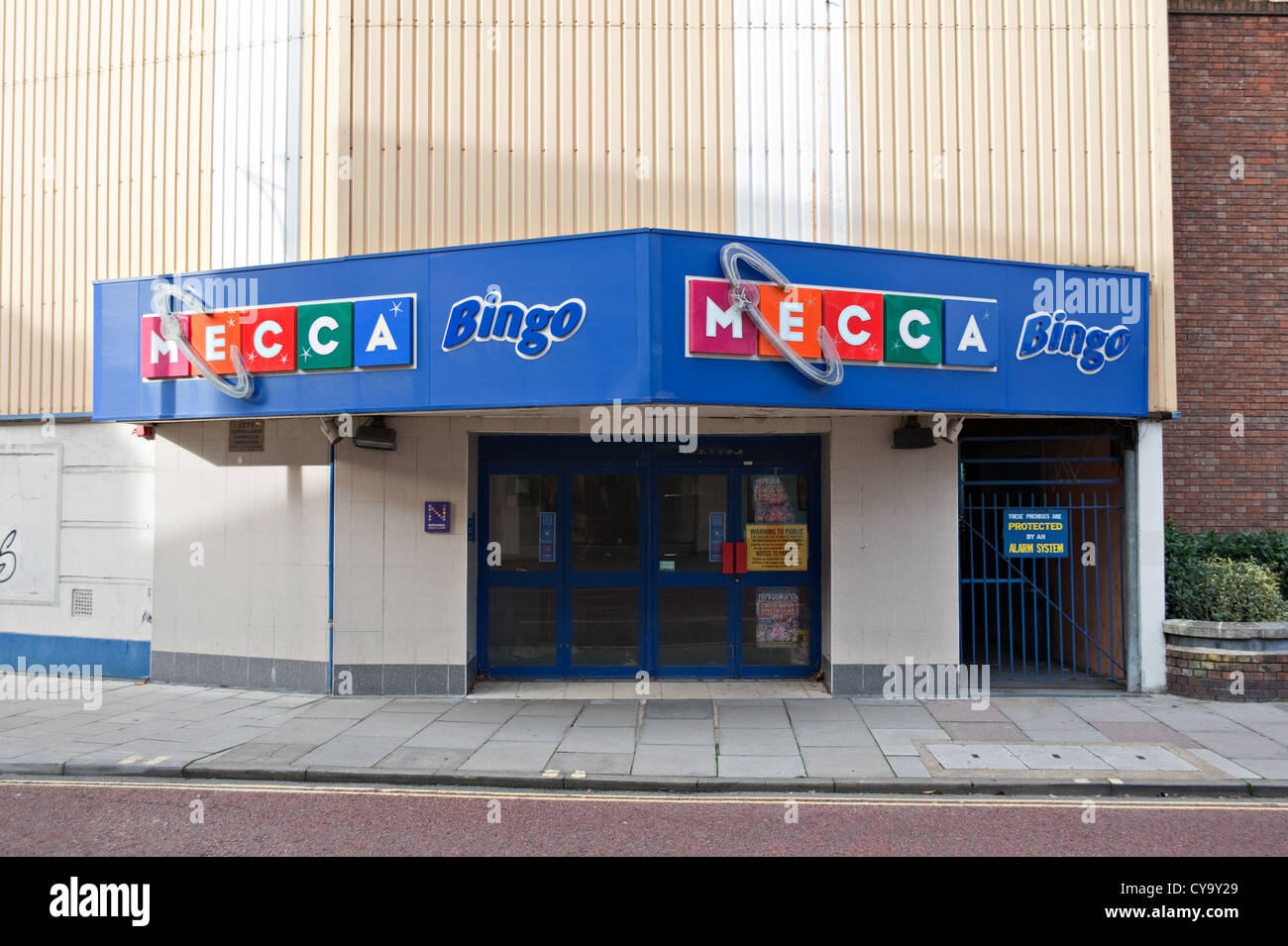 Ein Mecca Bingo-Einrichtung Stockfoto