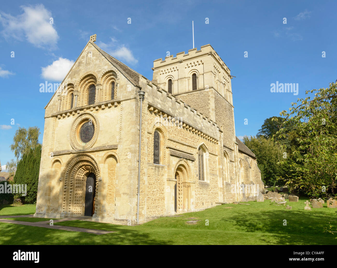 Str. Marys Kirche Iffley Oxford UK Stockfoto