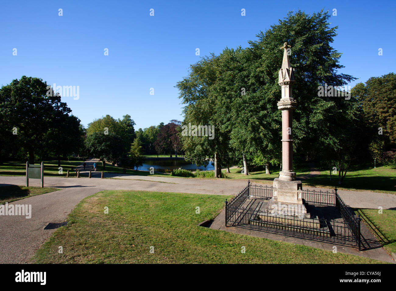 Ipswich-Märtyrer-Denkmal in Christchurch Park Ipswich Suffolk England Stockfoto