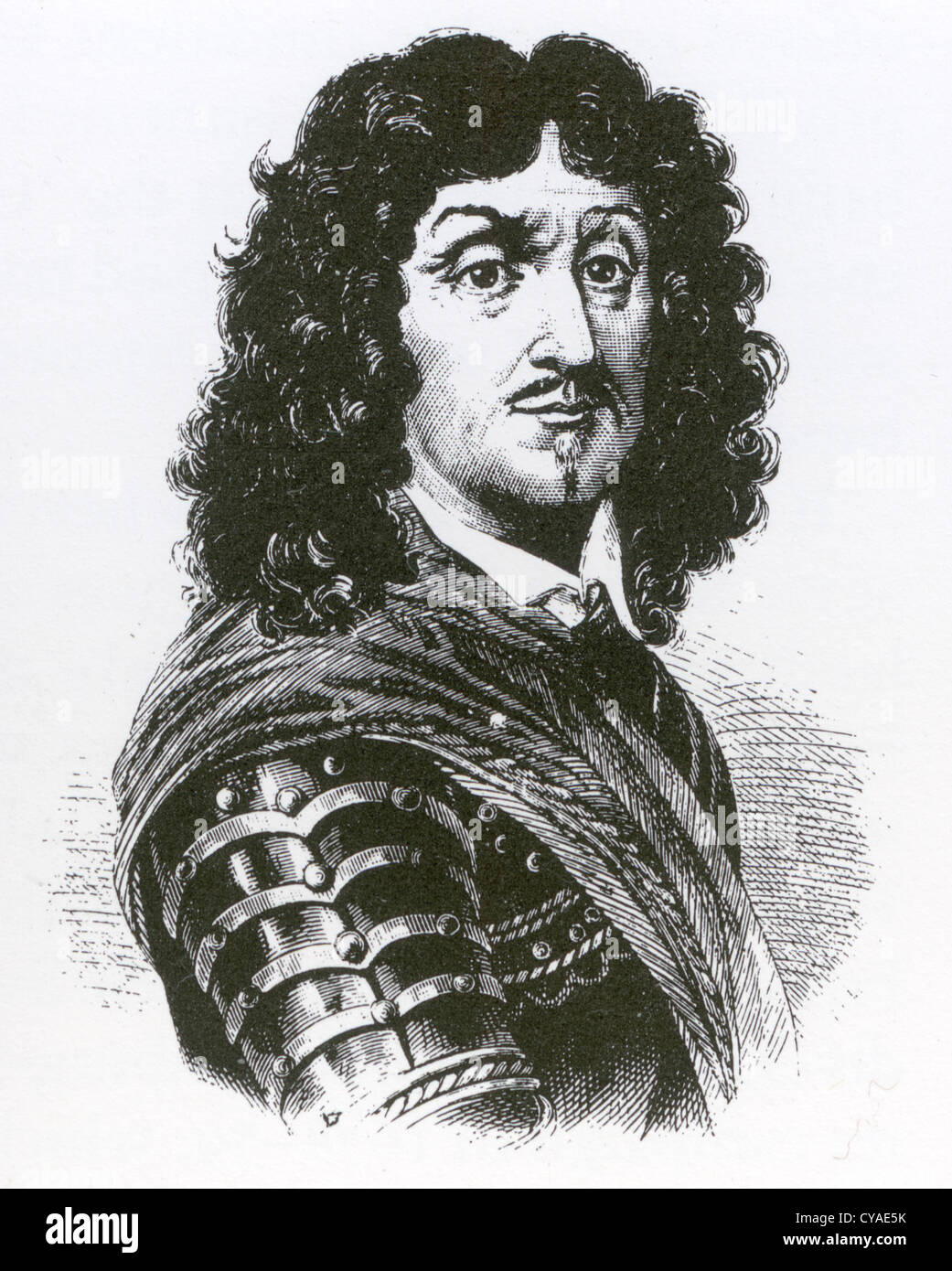 GEORG von DERFFLINGER (1606-1695) Field Marshall in Brandenburg-Preußen-Armee Stockfoto