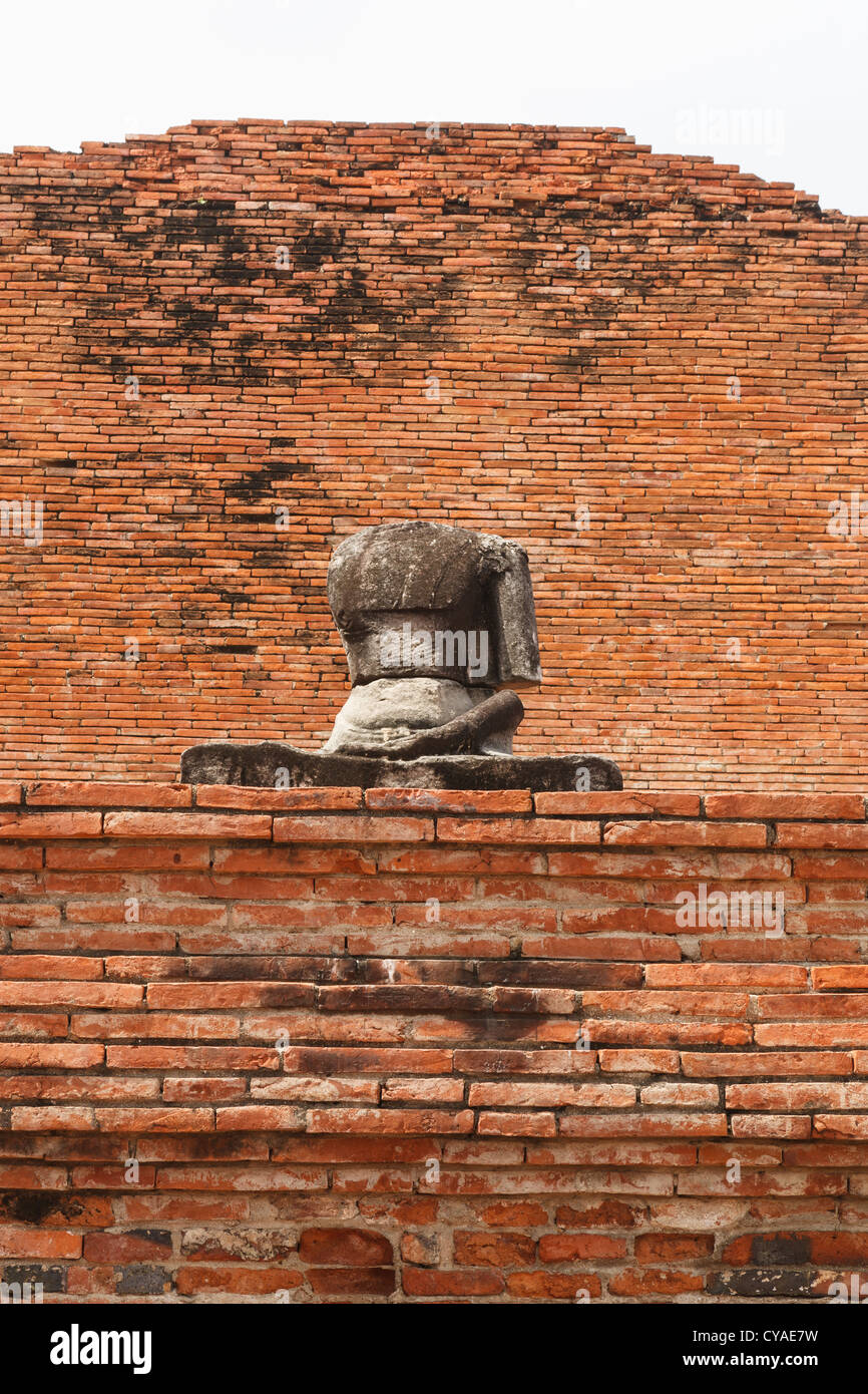 Wat Mahatat, Ayutthaya, Thailand. Stockfoto