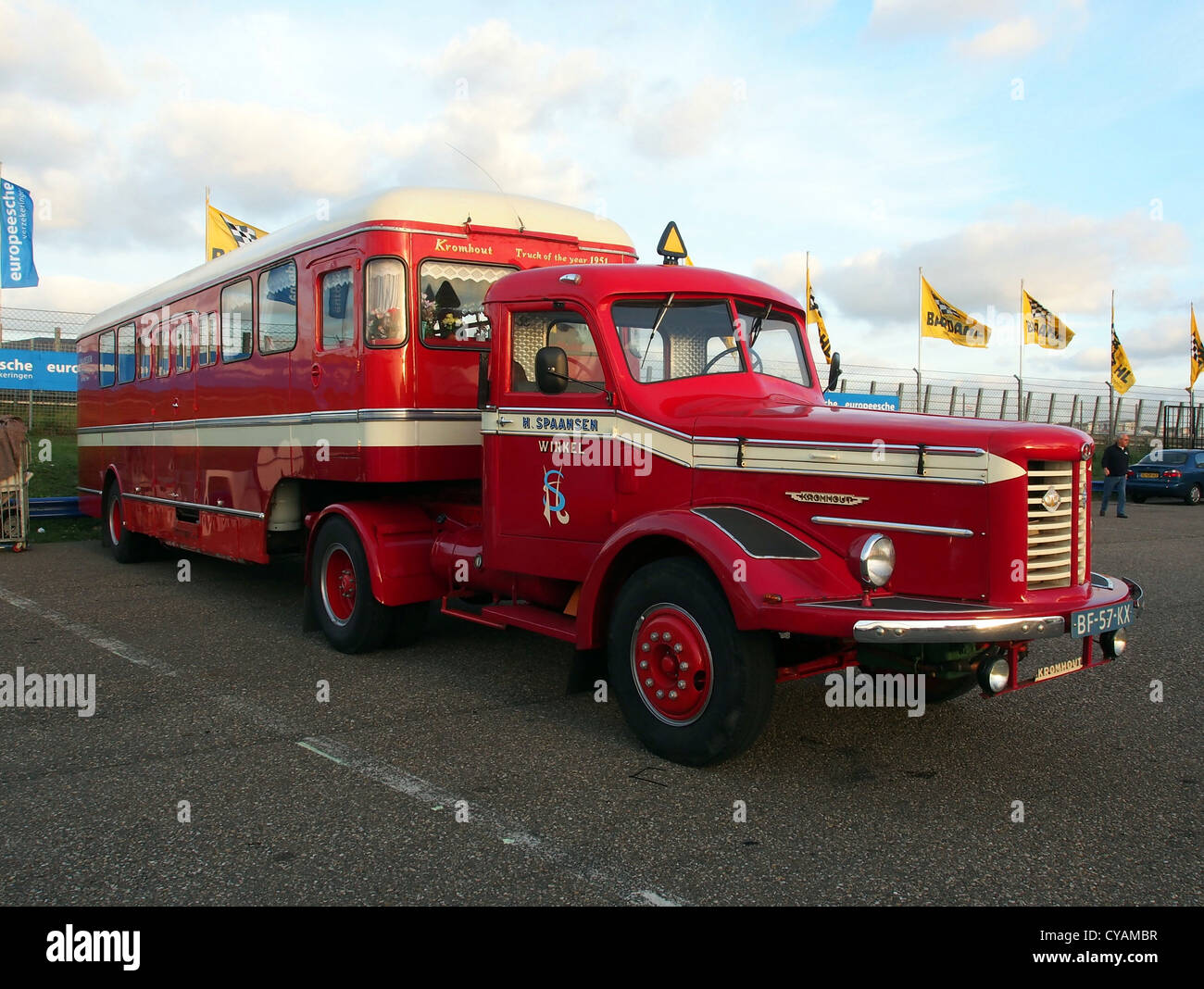 1952 Kromhout V6T Stockfoto