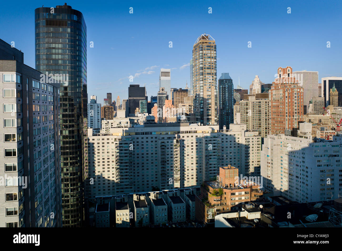 SKYLINE VON NEW YORK CITY NEW YORK USA Stockfoto