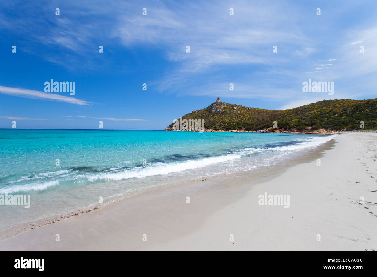 Meer von Sardinien Stockfoto