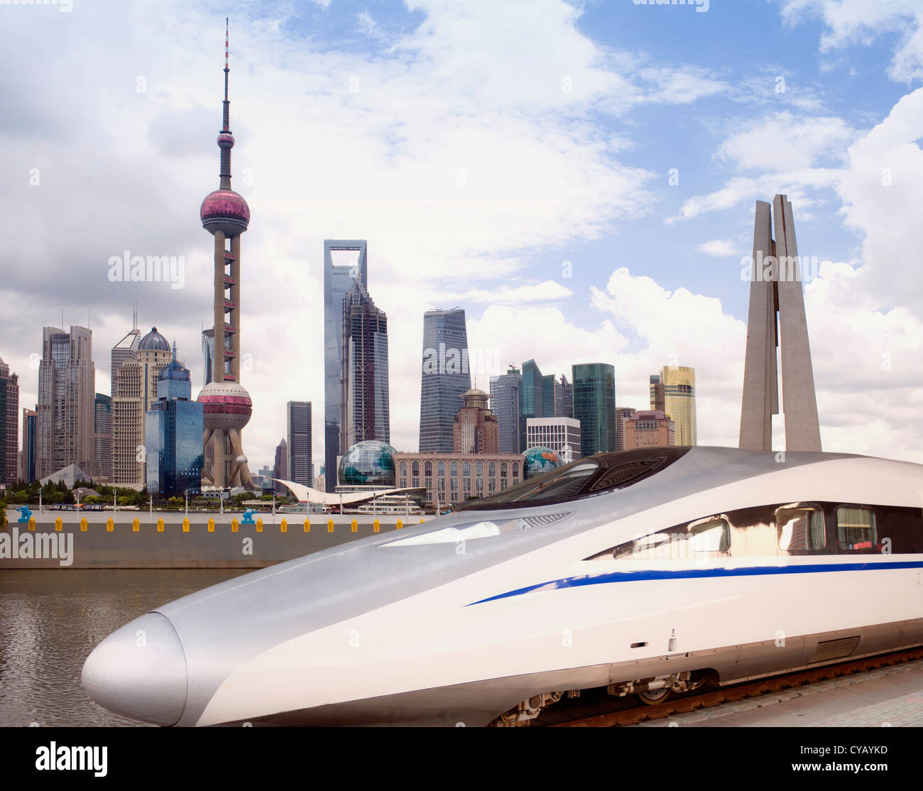 China high-speed-Zug, shanghai, China Stockfoto